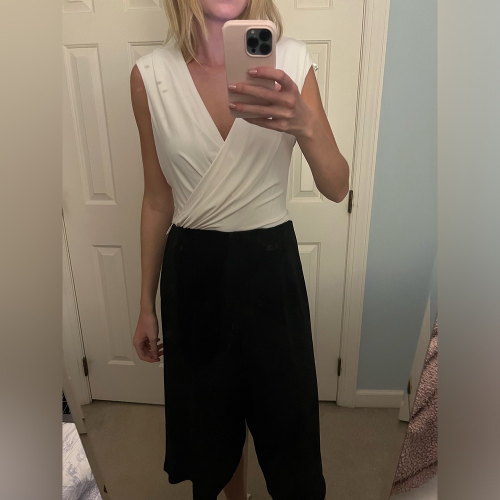 Black and white London times dress 14 petite